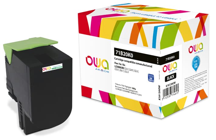 OWA Armor toner kompatibilní s LEXMARK 71B20K0, 3000st, černá black