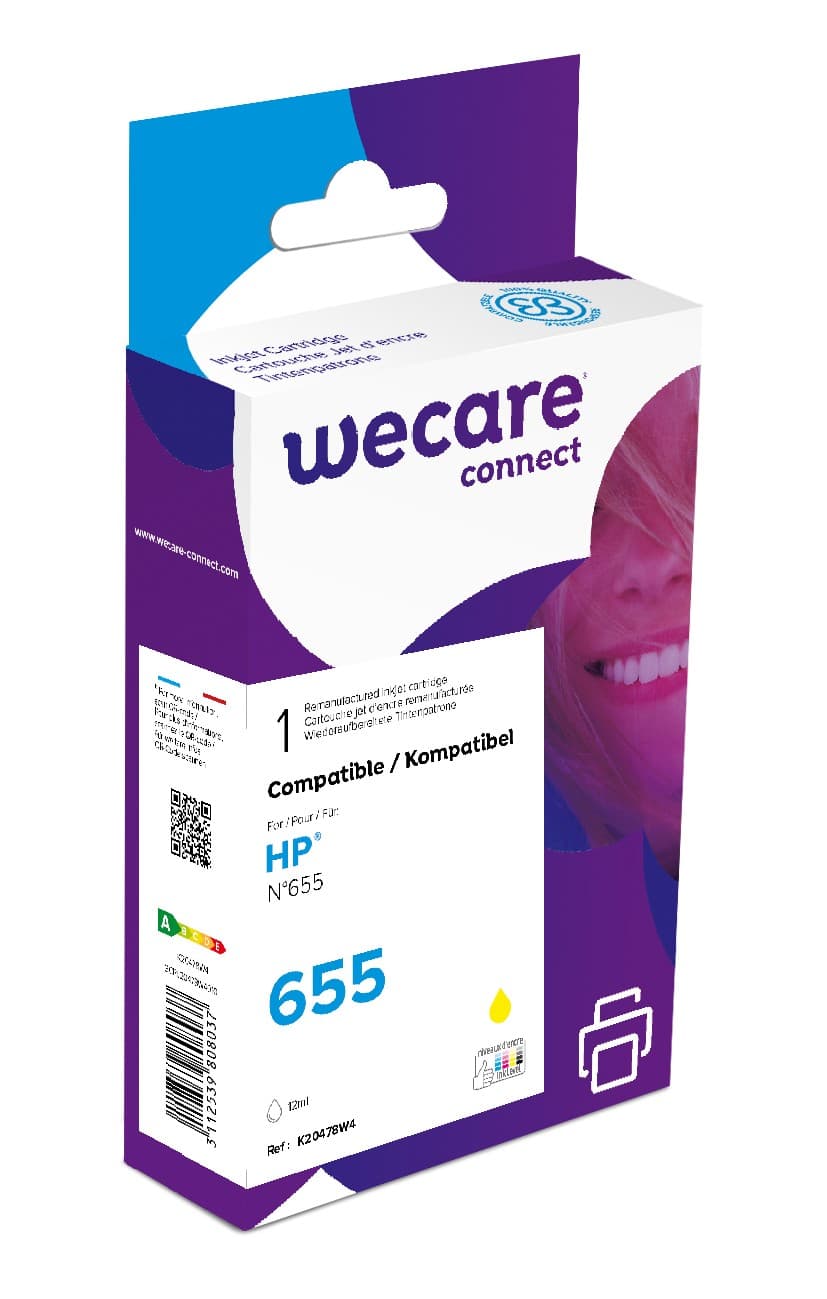WECARE ARMOR ink kompatibilní s HP CZ112AE, žlutá yellow