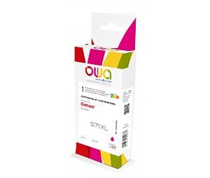 WECARE ARMOR ink kompatibilní s CANON CLi-571XLM, červená magenta