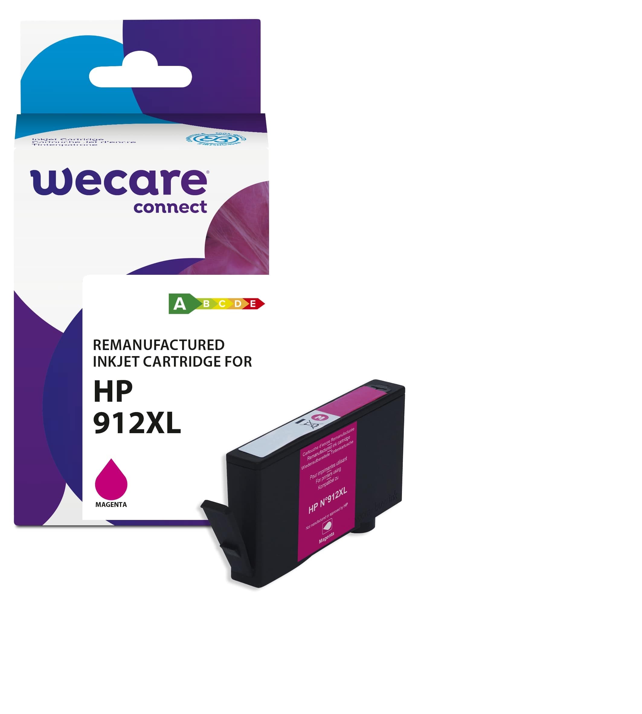 WECARE ARMOR ink kompatibilní s HP 3YL82A, 912XL, červená magenta