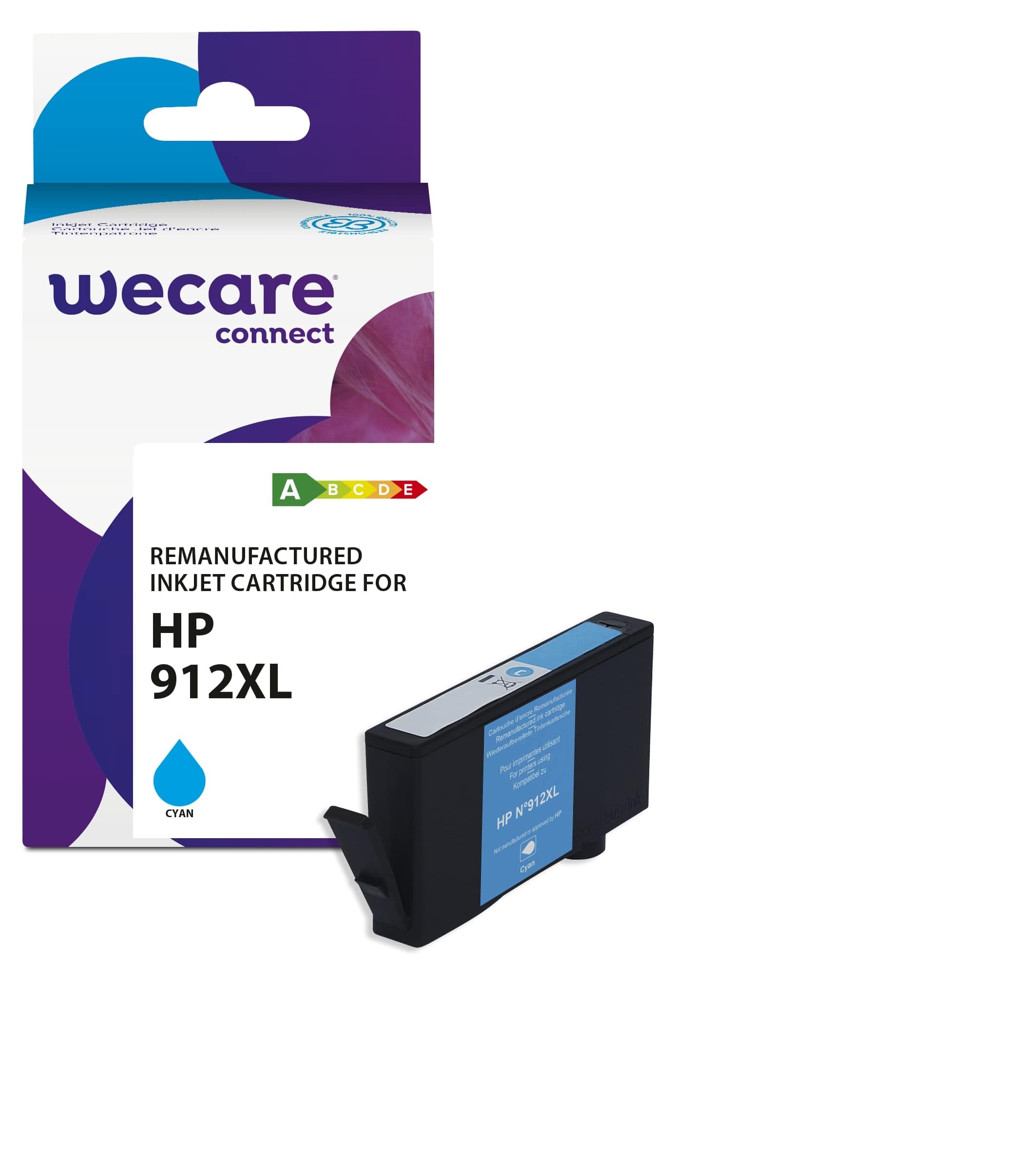 WECARE ARMOR ink kompatibilní s HP 3YL81A,912XL, modrá