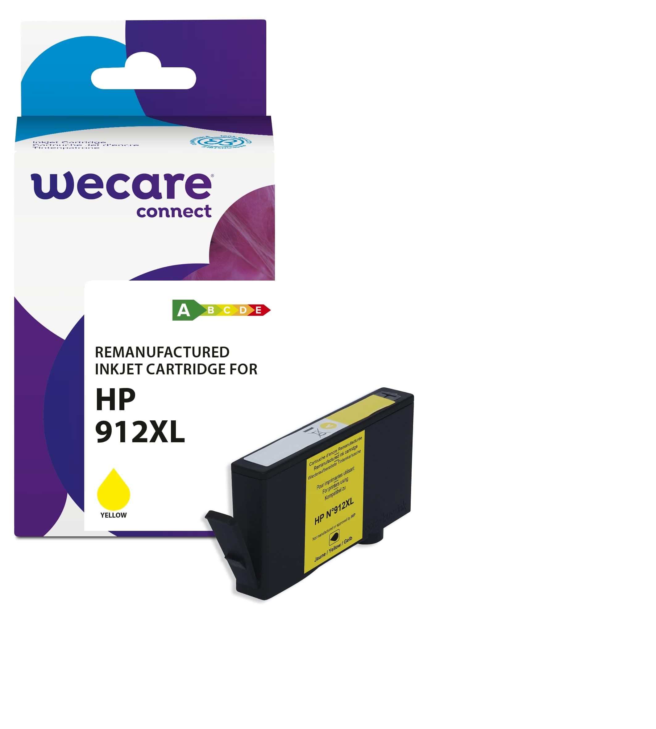 WECARE ARMOR ink kompatibilní s HP 3YL83A, 912XL, žlutá yellow