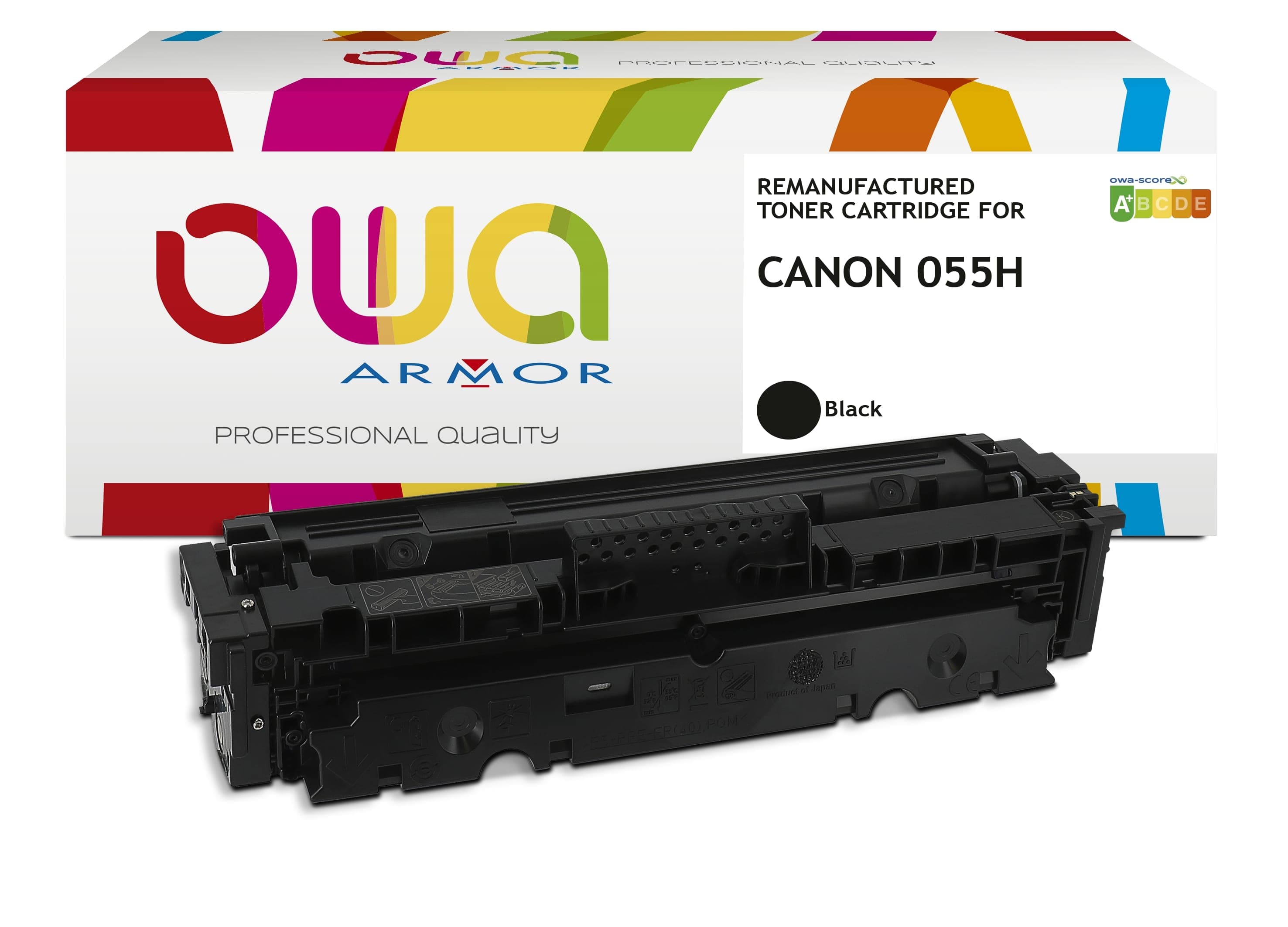 OWA Armor toner kompatibilní s Canon CRG-055H BK, 7600st, černá black