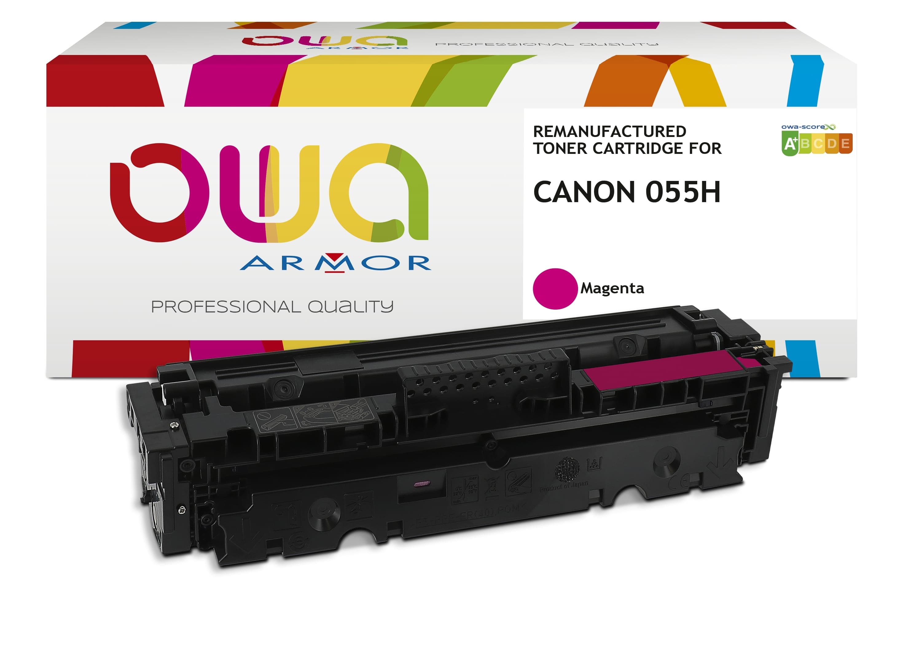 OWA Armor toner kompatibilní s Canon CRG-055H M, 5900st, červená magenta