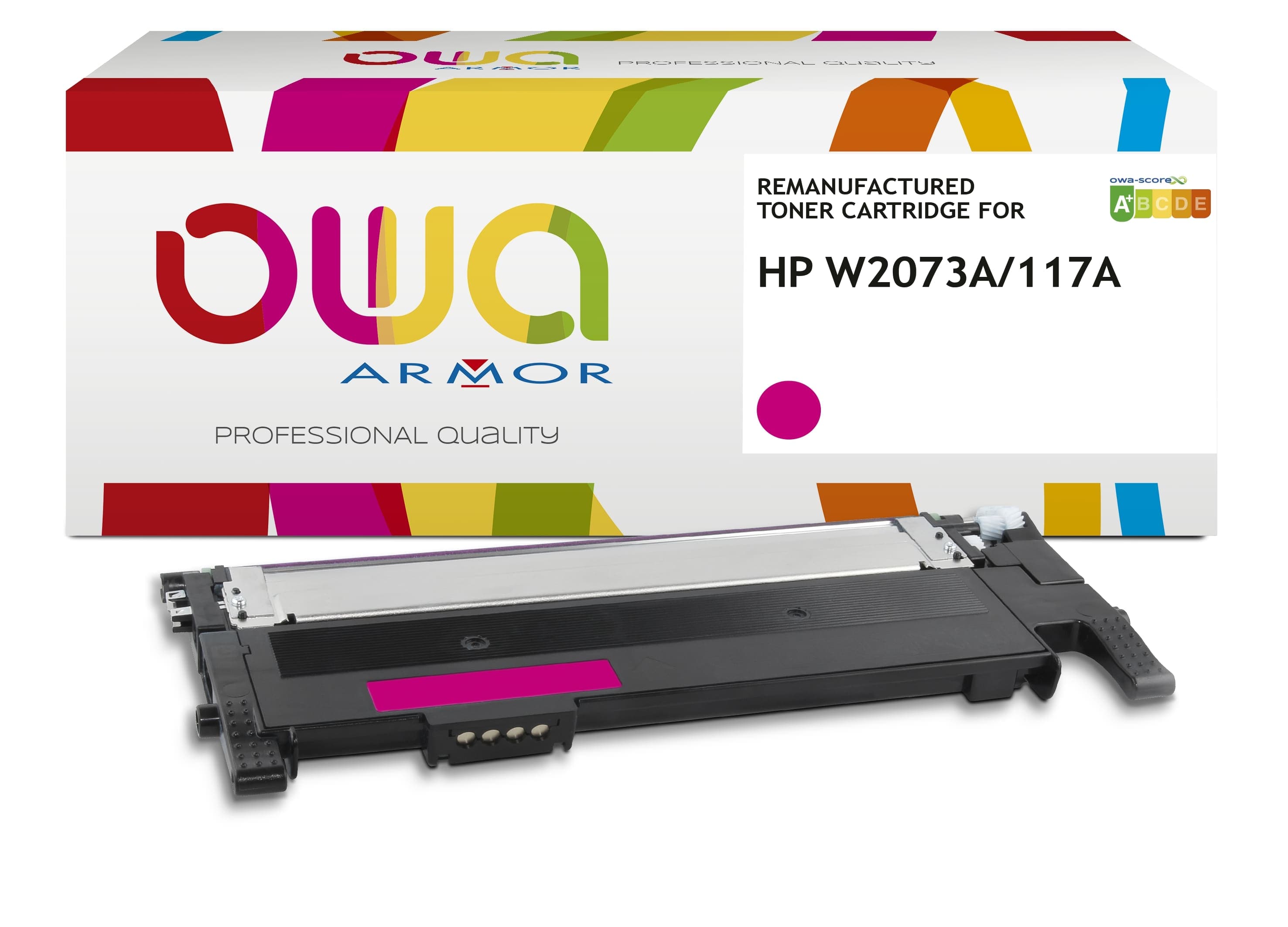 OWA Armor toner kompatibilní s HP W2123A,4500st, červená magenta