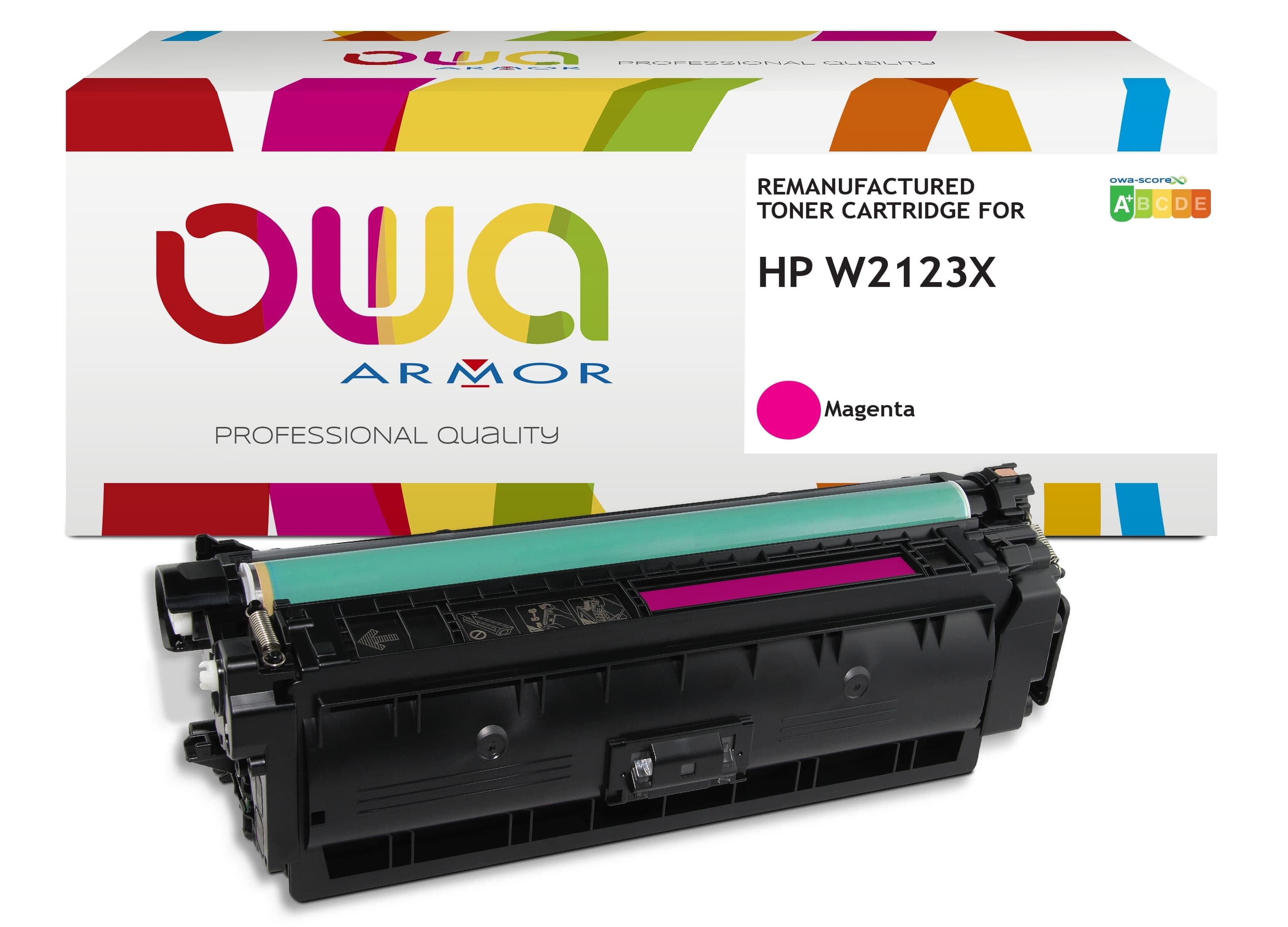 OWA Armor toner kompatibilní s HP W2123X,10000st, červená magenta
