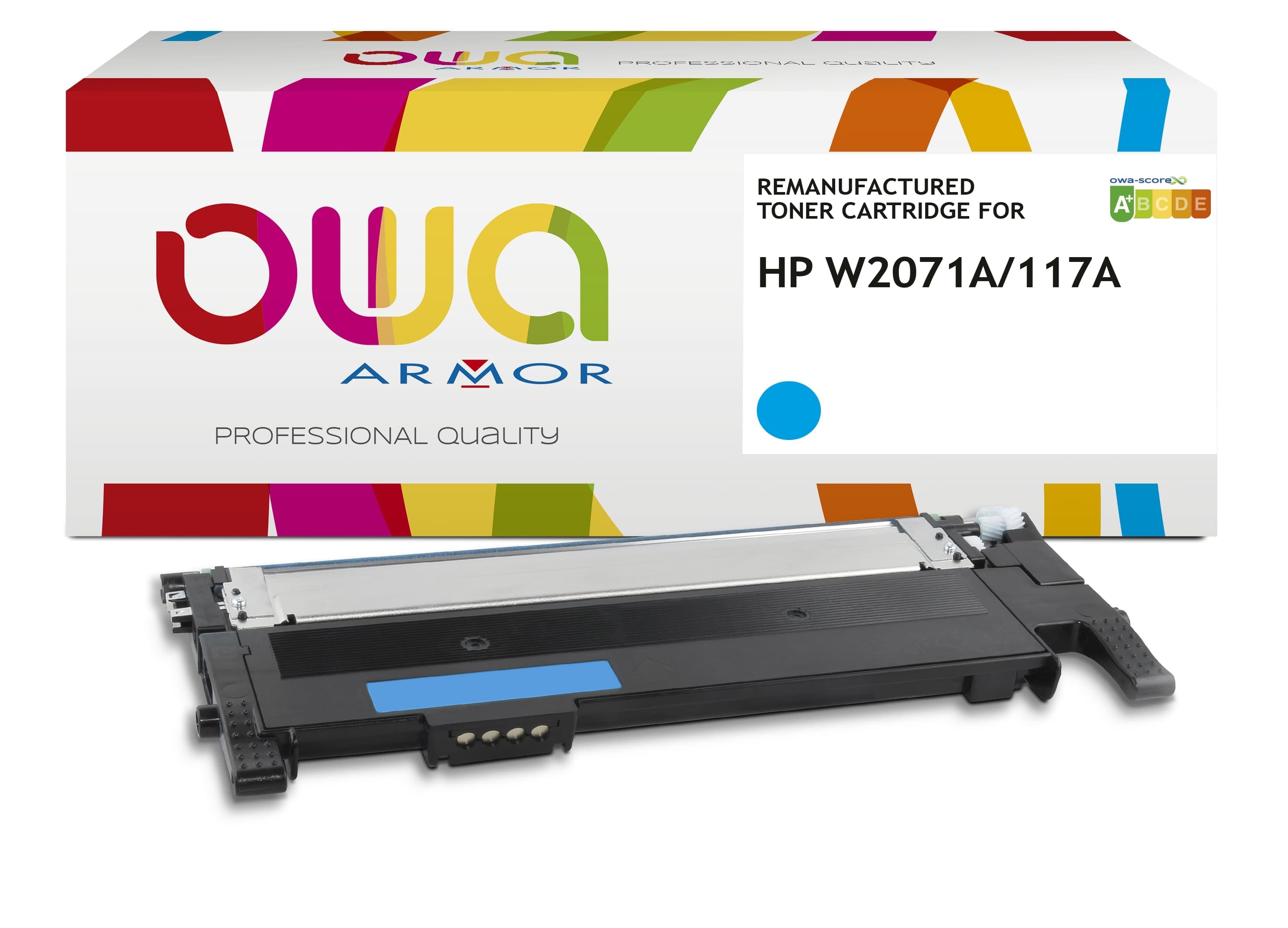 OWA Armor toner kompatibilní s HP W2071A, 117A, 700st, modrá