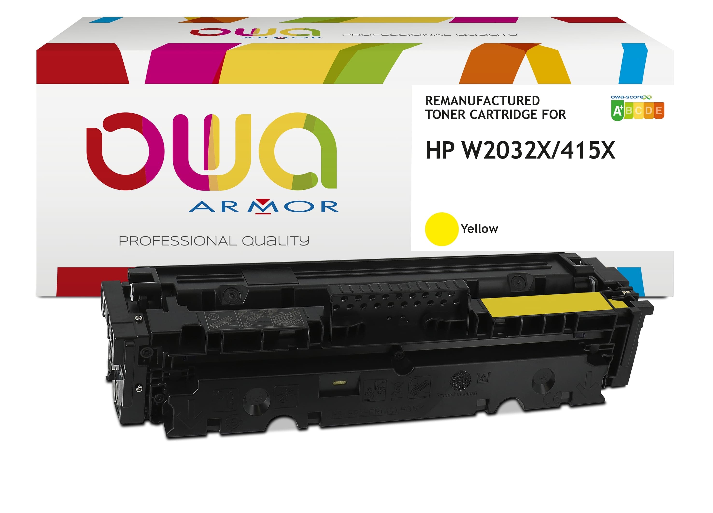 OWA Armor toner kompatibilní s HP W2032X, 415X, 6000st, žlutá yellow, level managment