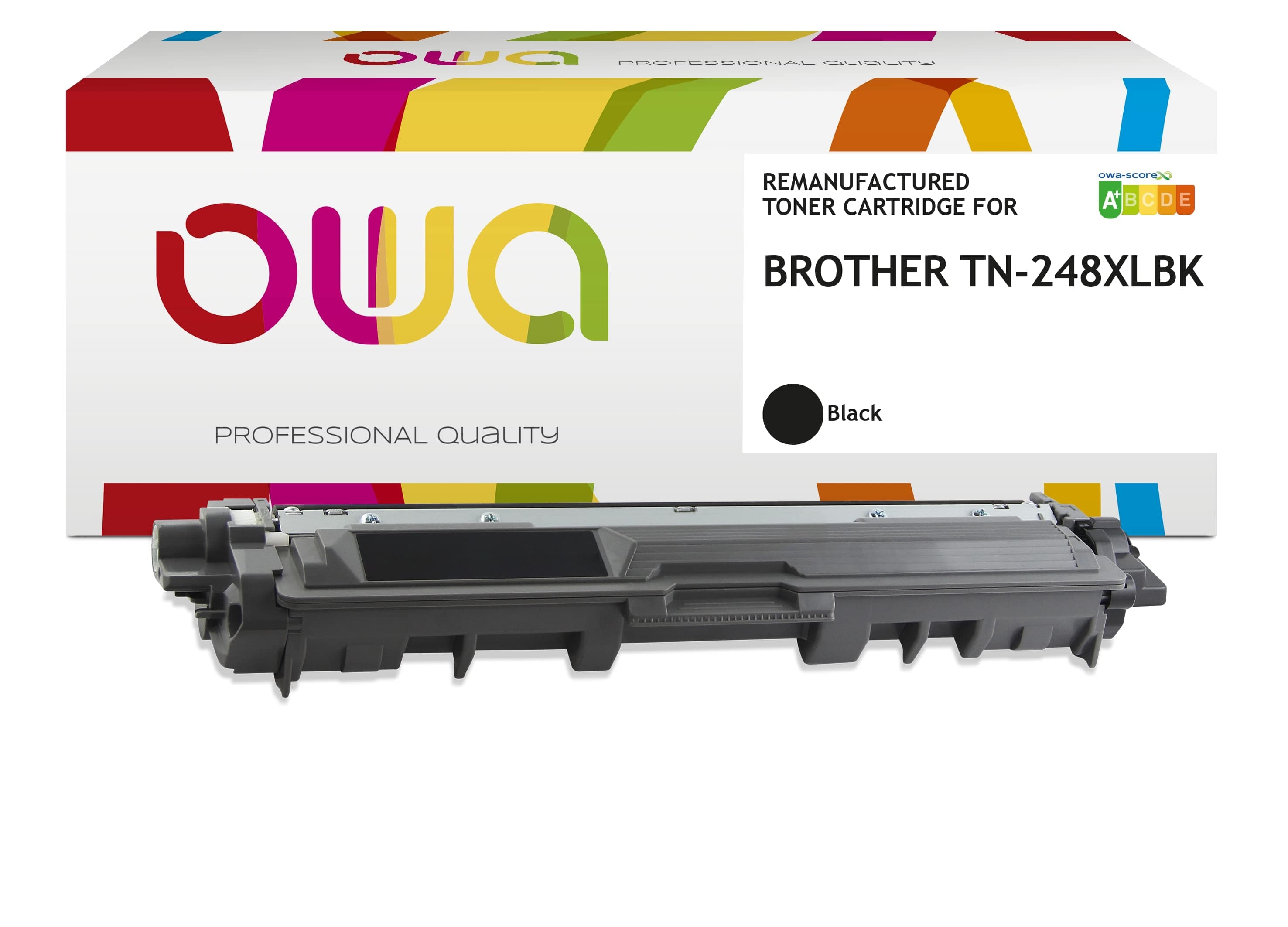 OWA Armor toner kompatibilní s Brother TN-248XL BK, 3000st, černá black