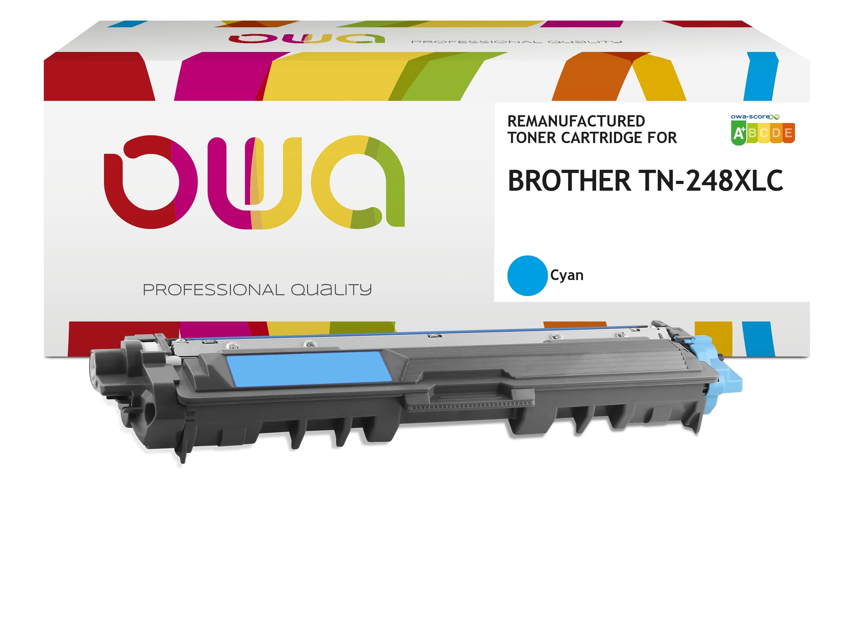 OWA Armor toner kompatibilní s Brother TN-248XL C, 2300st, modrá
