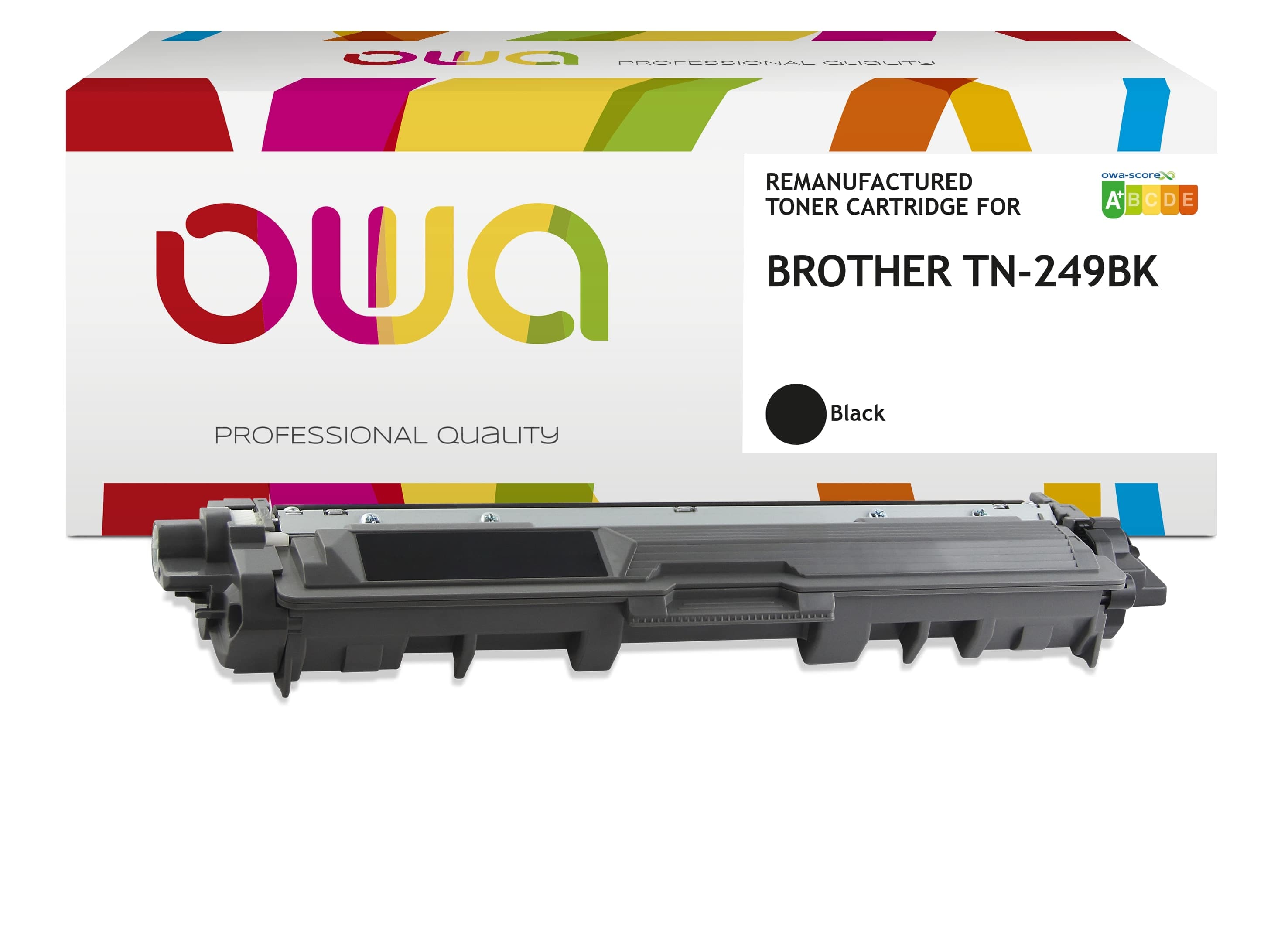 OWA Armor toner kompatibilní s Brother TN-249BK, 4500st, černá black
