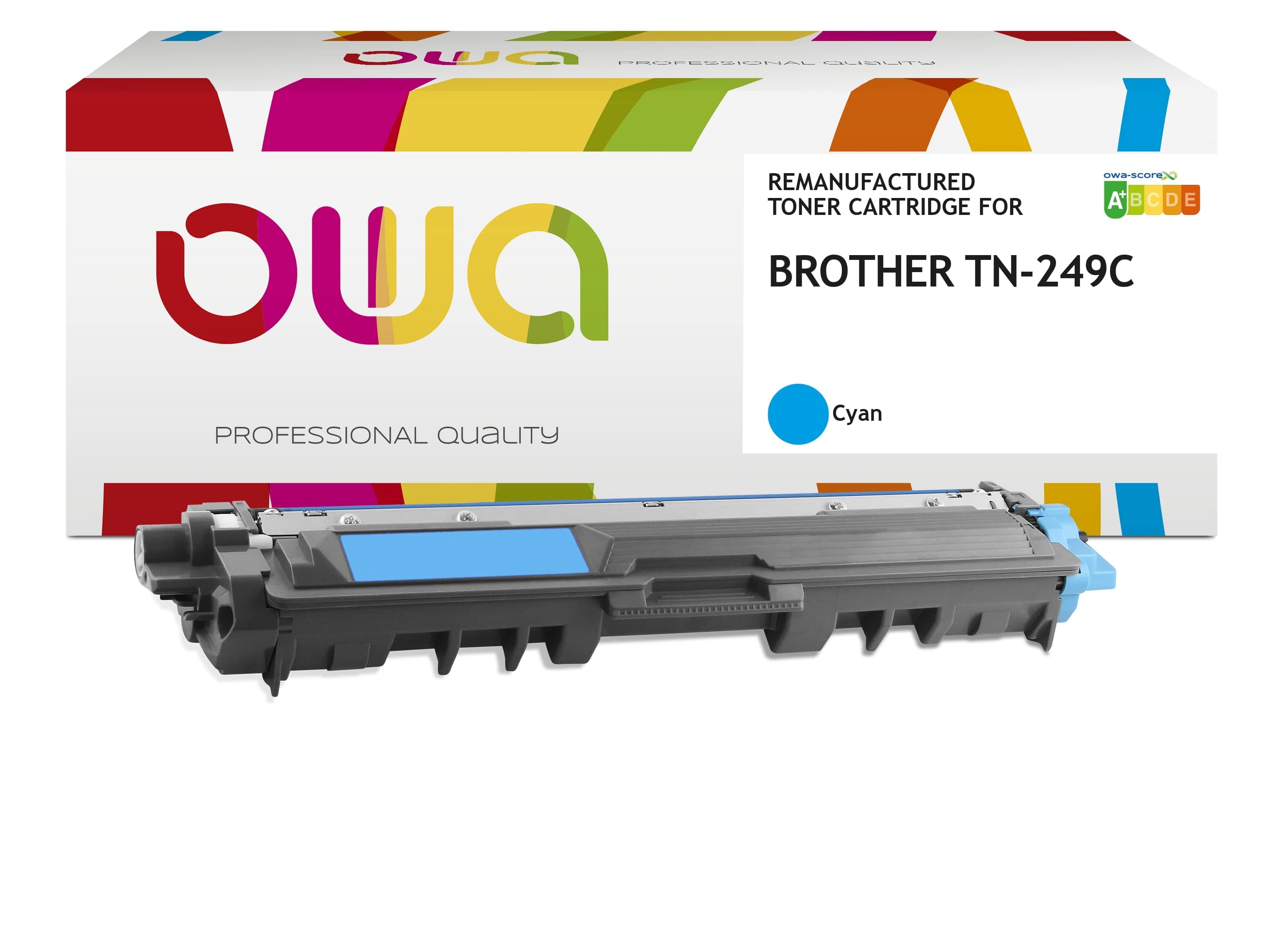 OWA Armor toner kompatibilní s Brother TN-249C, 4000st, modrá