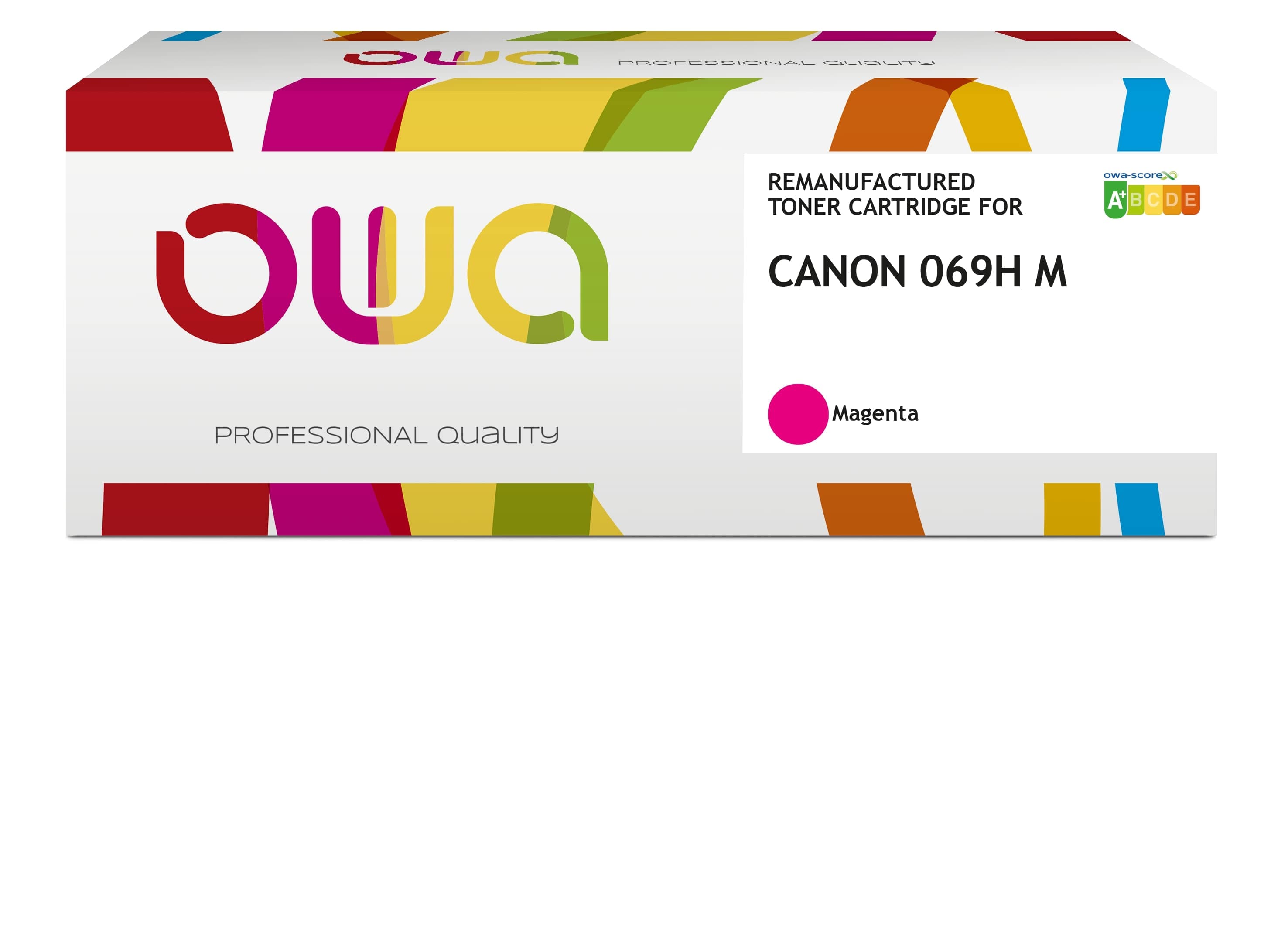 OWA Armor toner kompatibilní s Canon CRG-069H M, 5500st, červená magenta