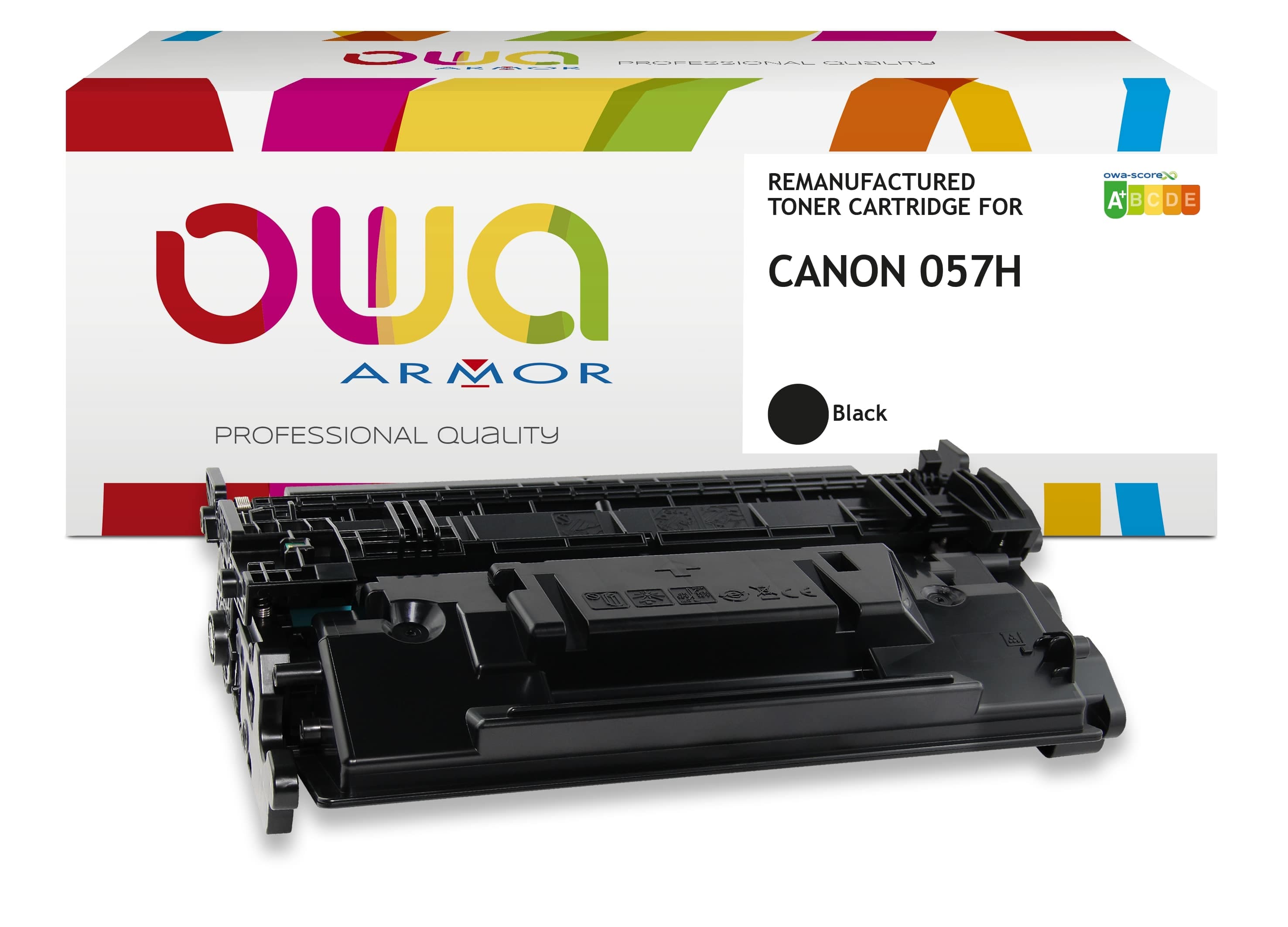 OWA Armor toner kompatibilní s CANON CRG 057H, 10000st.černá black level managment