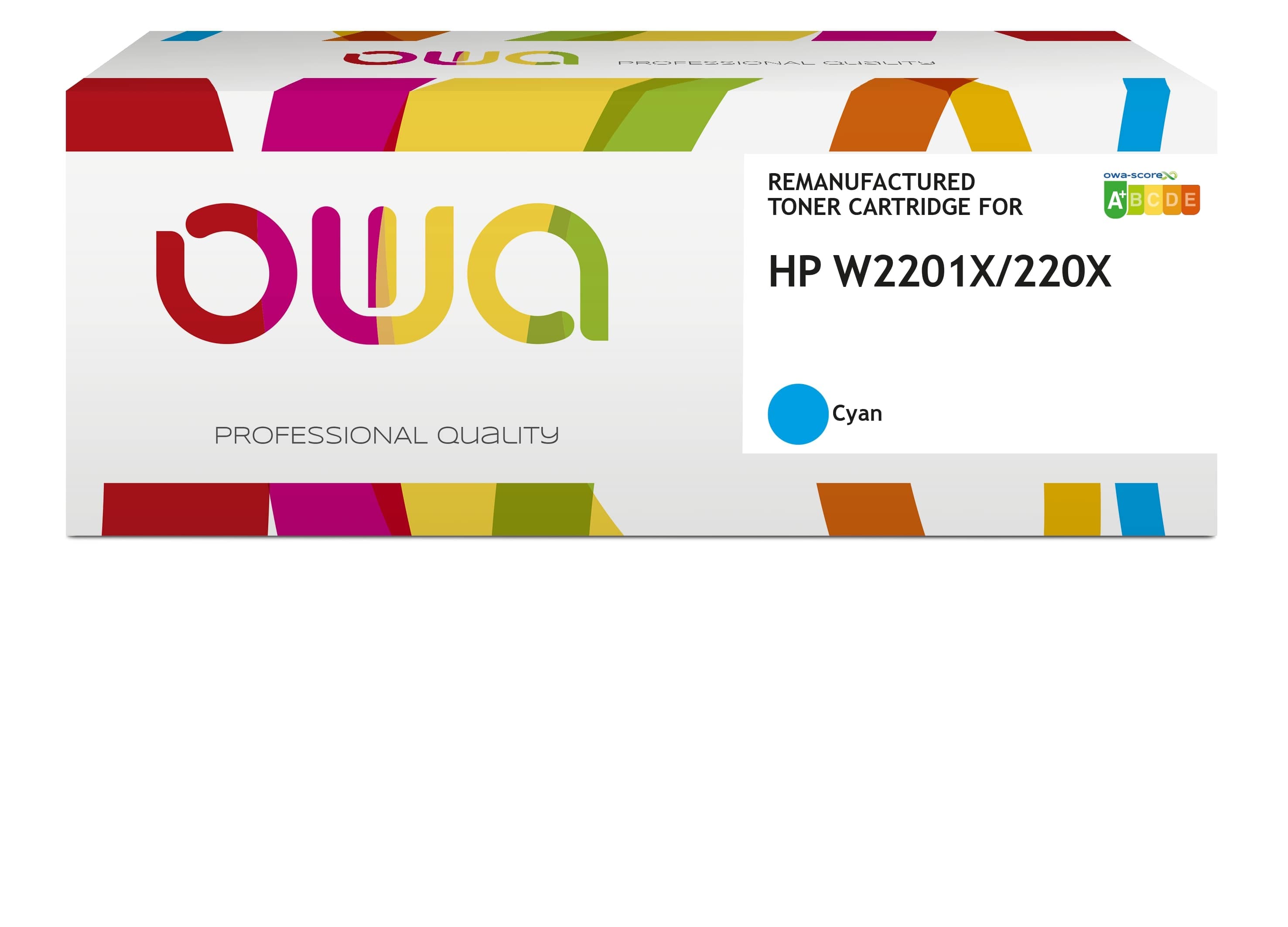 OWA Armor toner kompatibilní s HP W2201X, 220X, 5500st, modrá