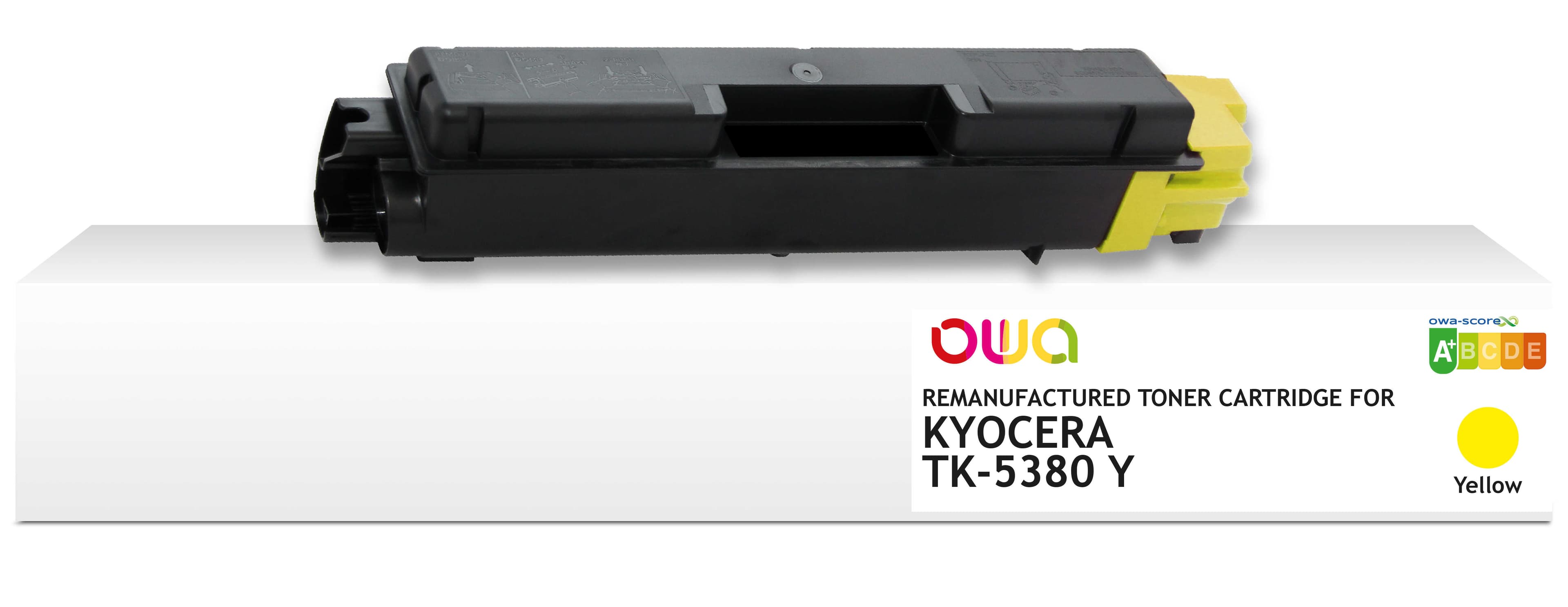 OWA Armor toner kompatibilní s Kyocera TK-5380Y, 10000st, žlutá yellow