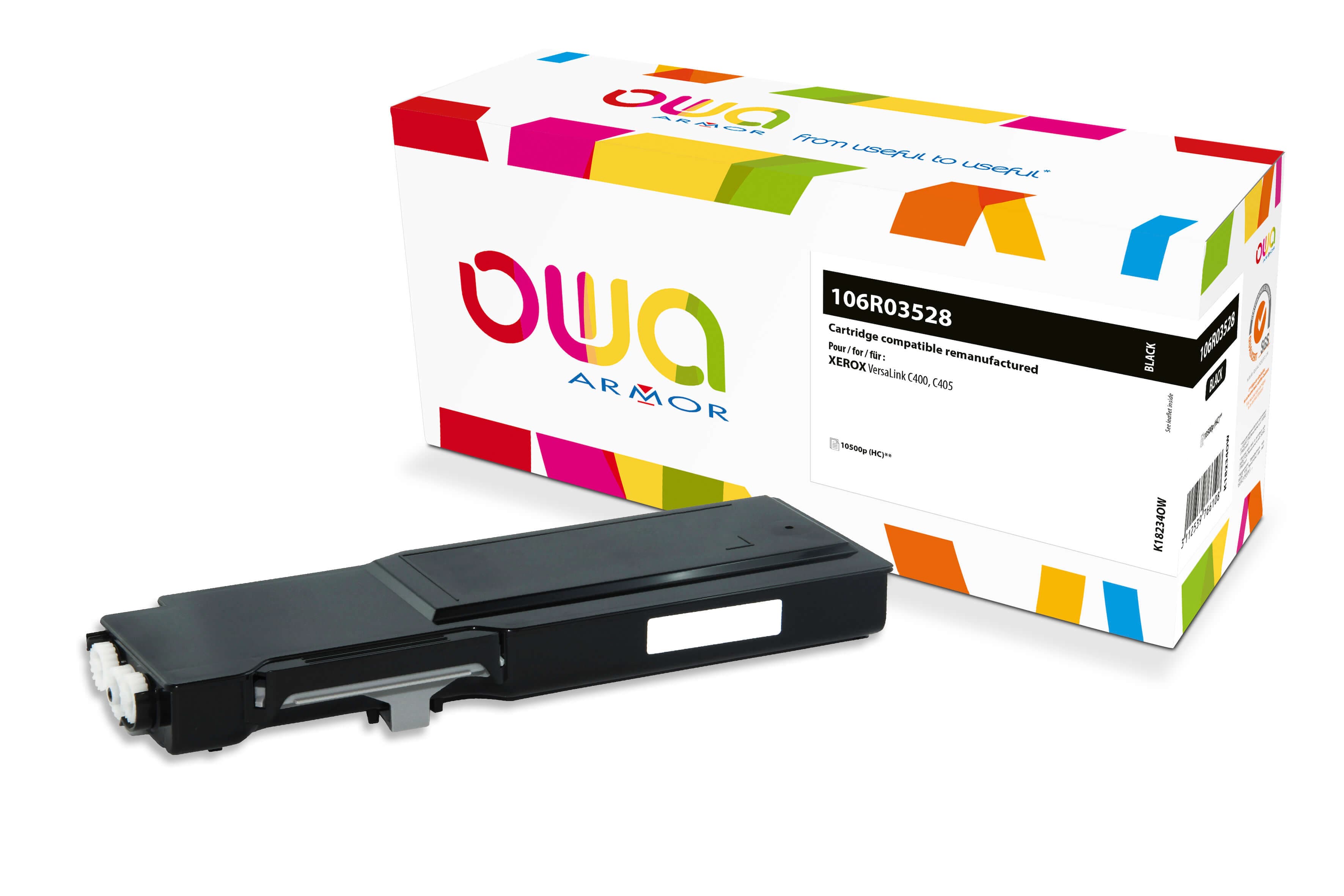 OWA Armor toner kompatibilní s Xerox 106R03532, černá black,10500str