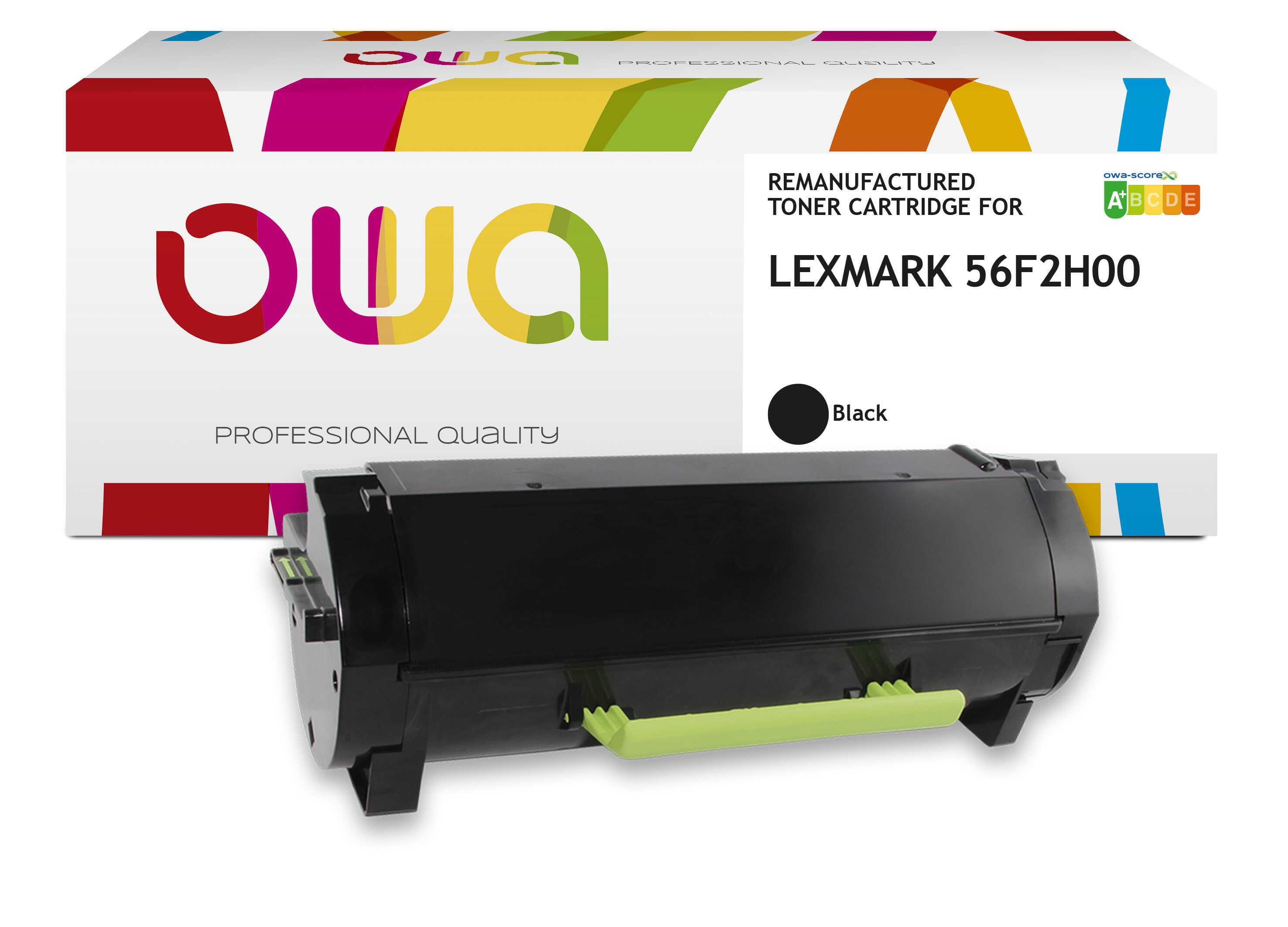 OWA Armor toner kompatibilní s Lexmark 56F2H00, černá black,15000str