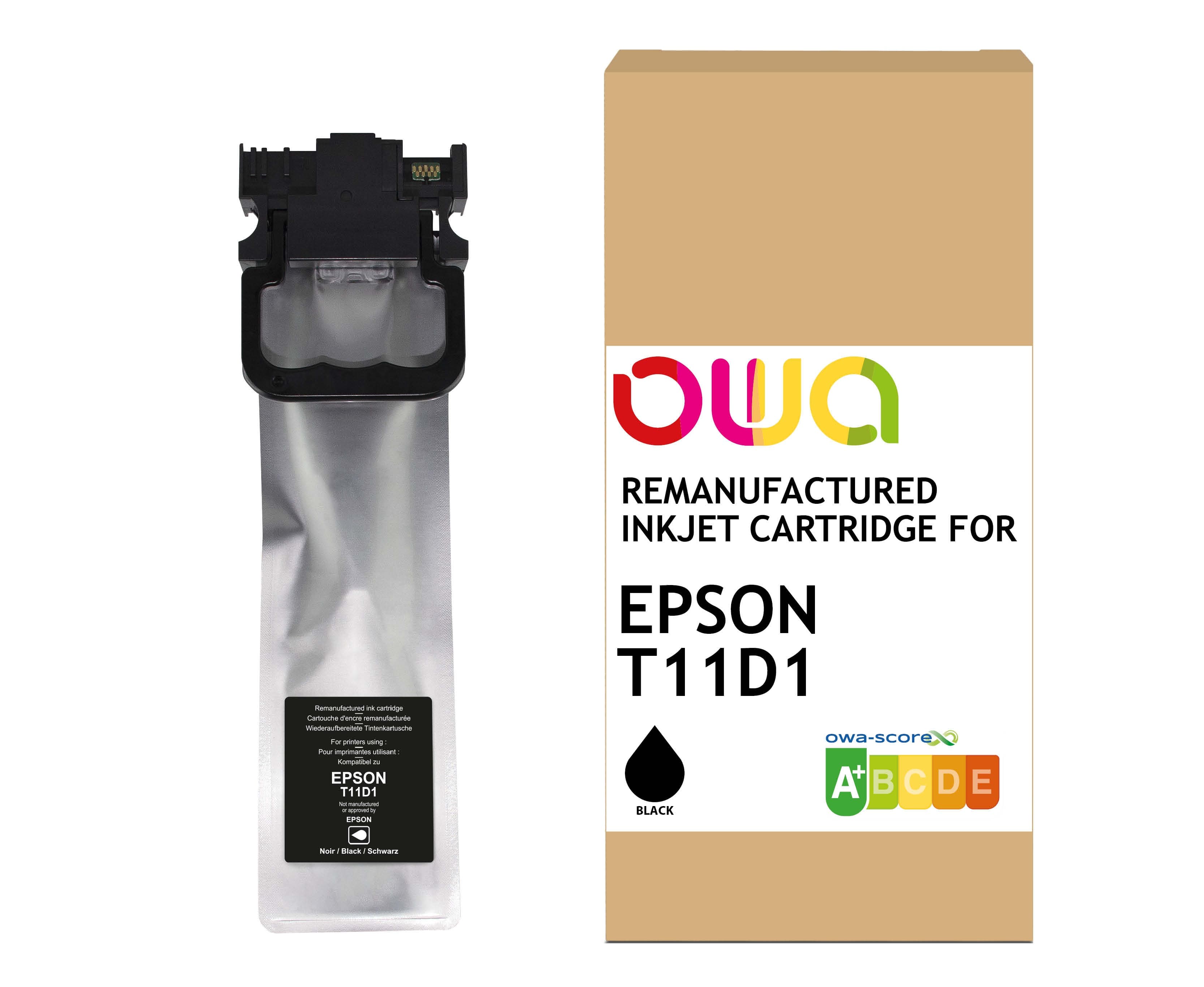 OWA ARMOR ink kompatibilní s EPSON C13T11D140, černá black