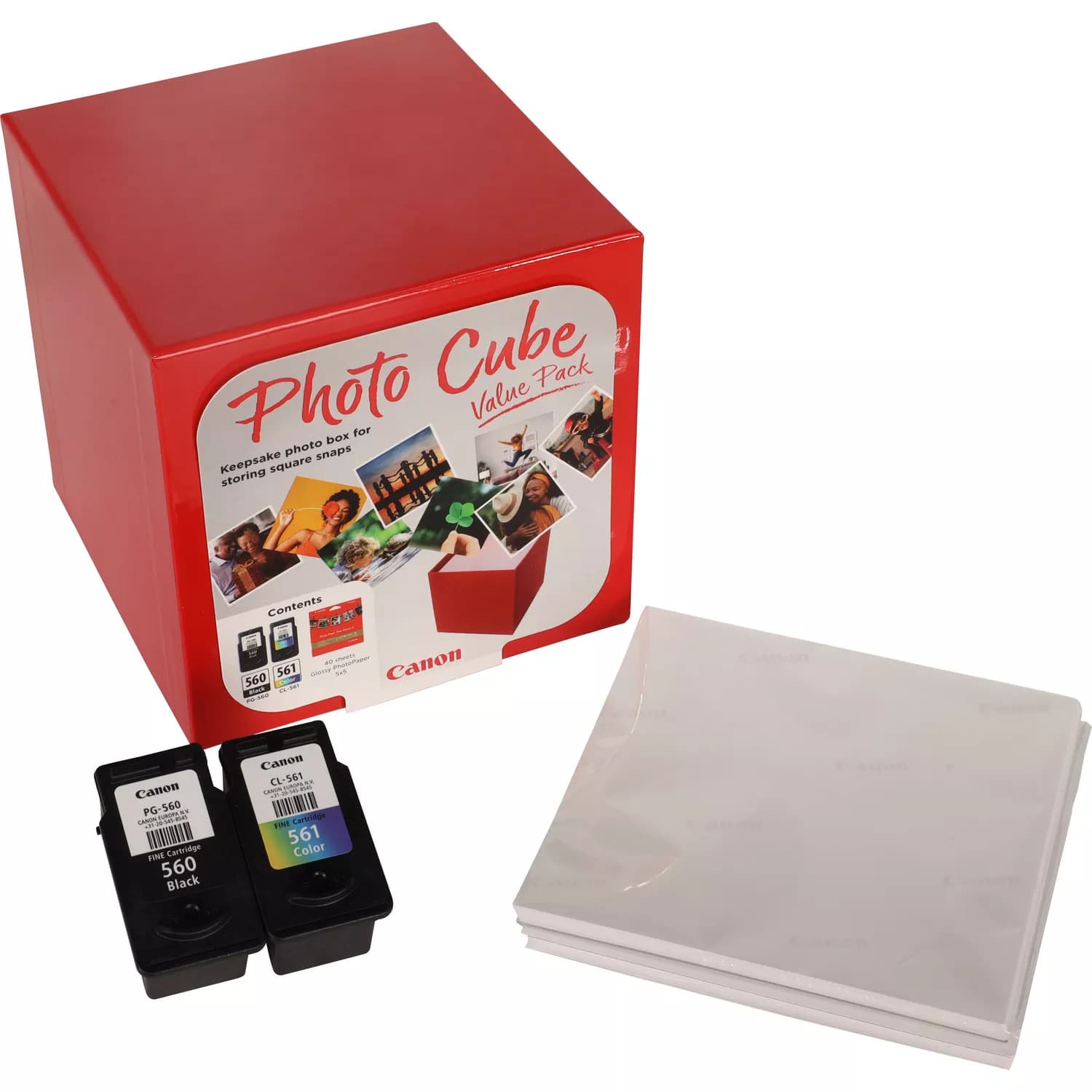 Canon PG-560 CL-561 PHOTO CUBE VALUE PACK