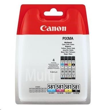 Canon CLI-581 C M Y BK MULTI