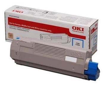 OKI toner azurový do C833 843 (10 000 stran)