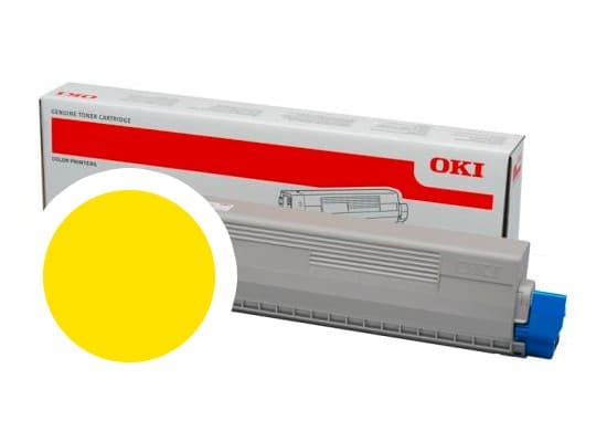 OKI žlutý toner do C824 C834 C844 (5 000 stran)