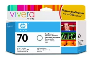 HP no 70 gloss enhancer ink cartrige, C9459A