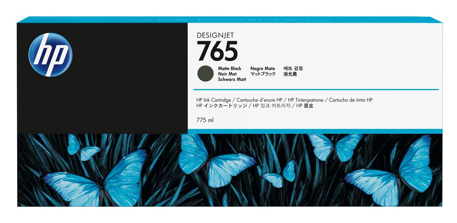HP 765 Designjet černá (775 ml), F9J55A