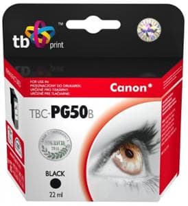 Ink. kazeta TB kompat. s Canon PG-50, 0616B001 Bk