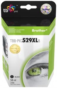 Ink. kaz. TB komp. s Brother LC529 539 PIG BK Nová