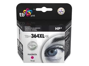 Ink. kazeta TB kompat. s HP CB324EE (No.364), TBH-364XLMR, Magenta