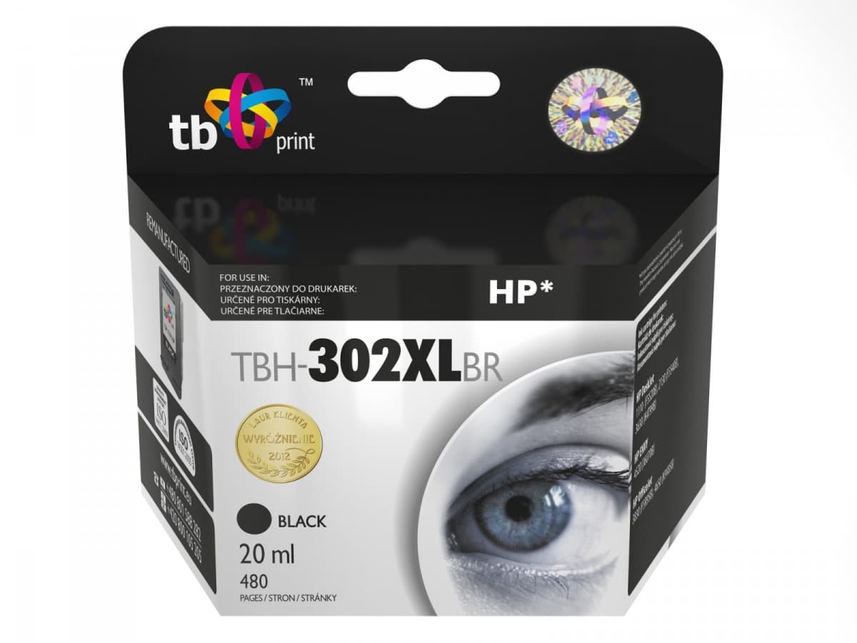Ink. kazeta TB kompat. s HP F6U68AE, reman.