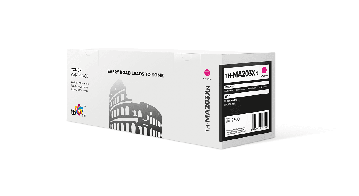 Toner TB komp. s HP CF543X, nová, Magenta