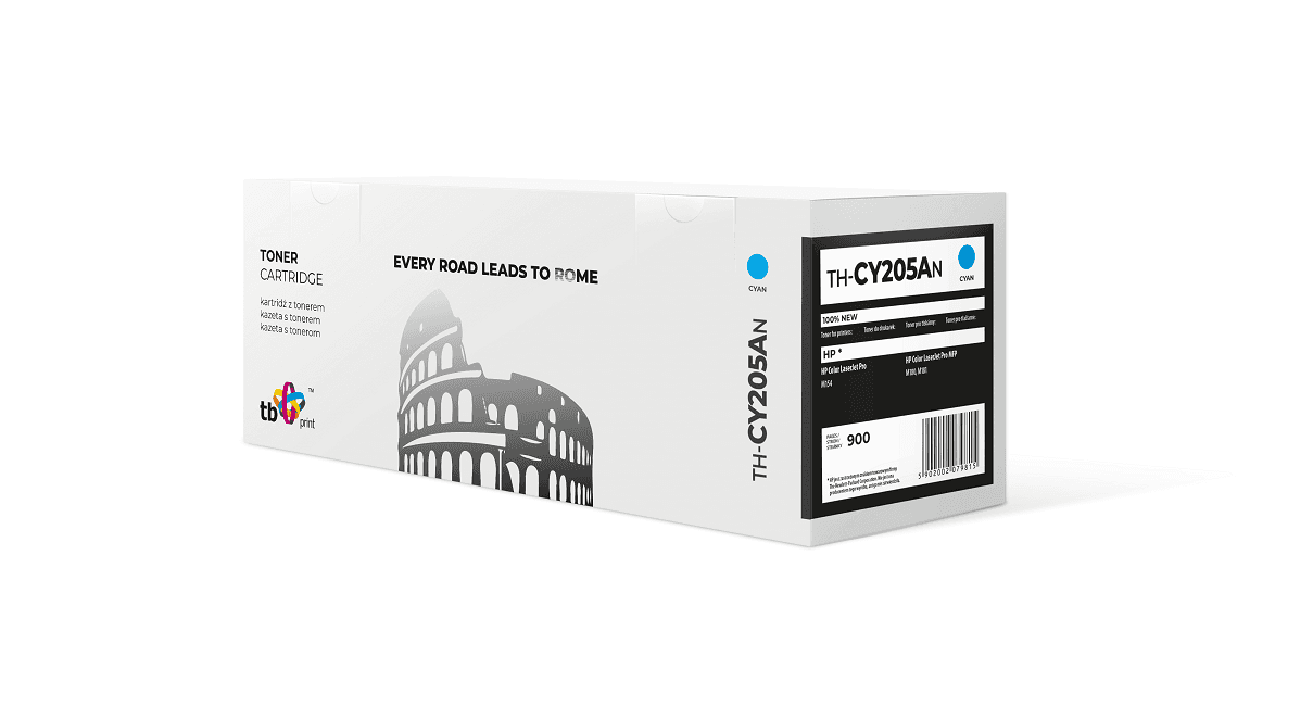 Toner TB komp. s HP CF531A, nová, Cyan