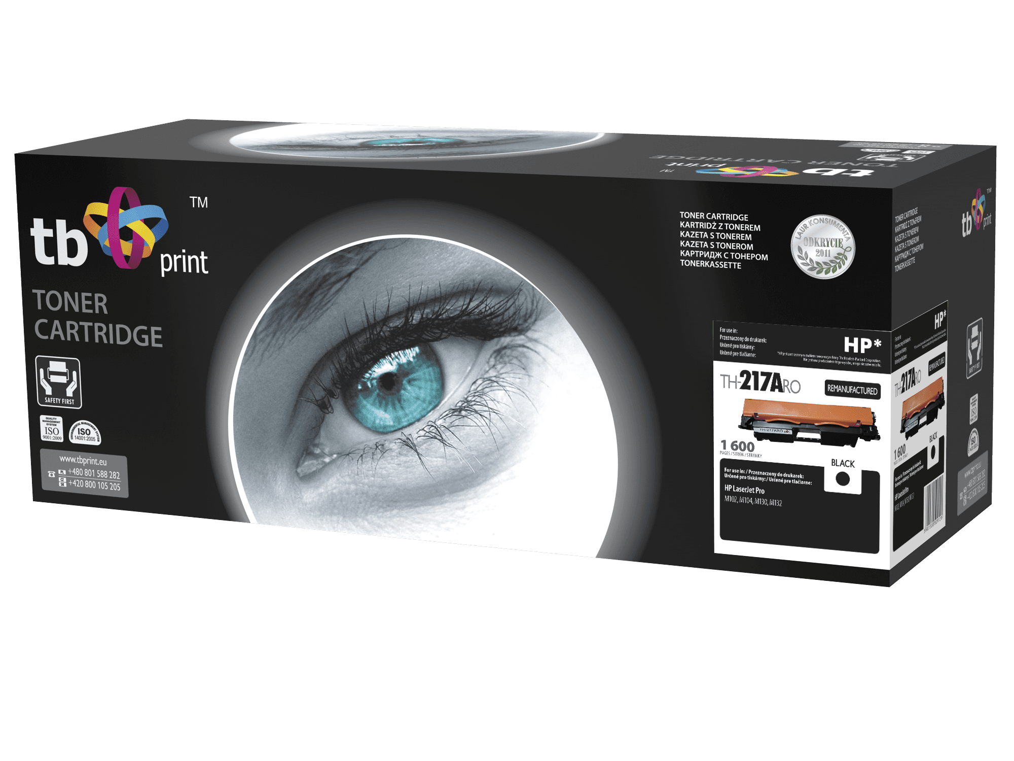 Toner TB kompatibilní s HP CF217A LJ 104,BK,reman