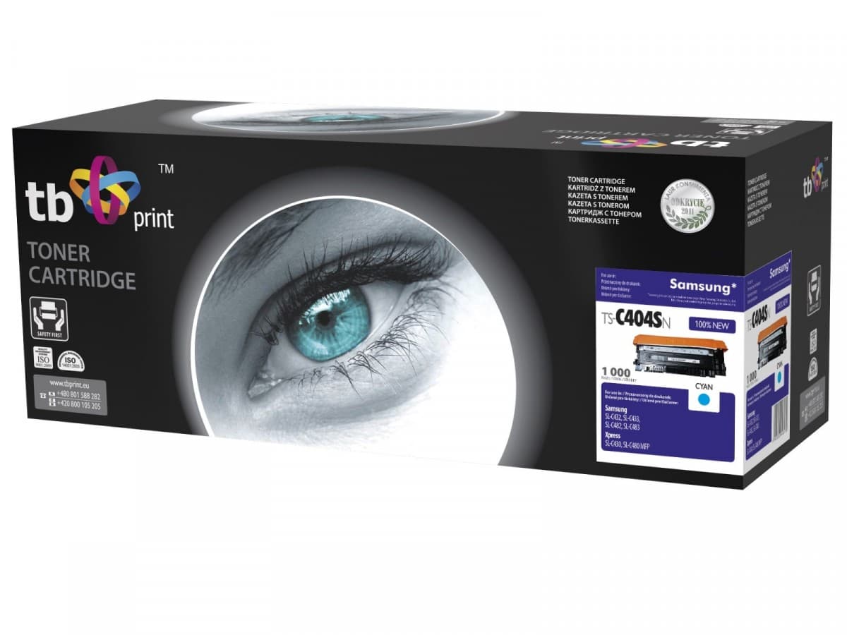 Toner TB komp s Samsung CLT-C404S, new,1000, Cyan