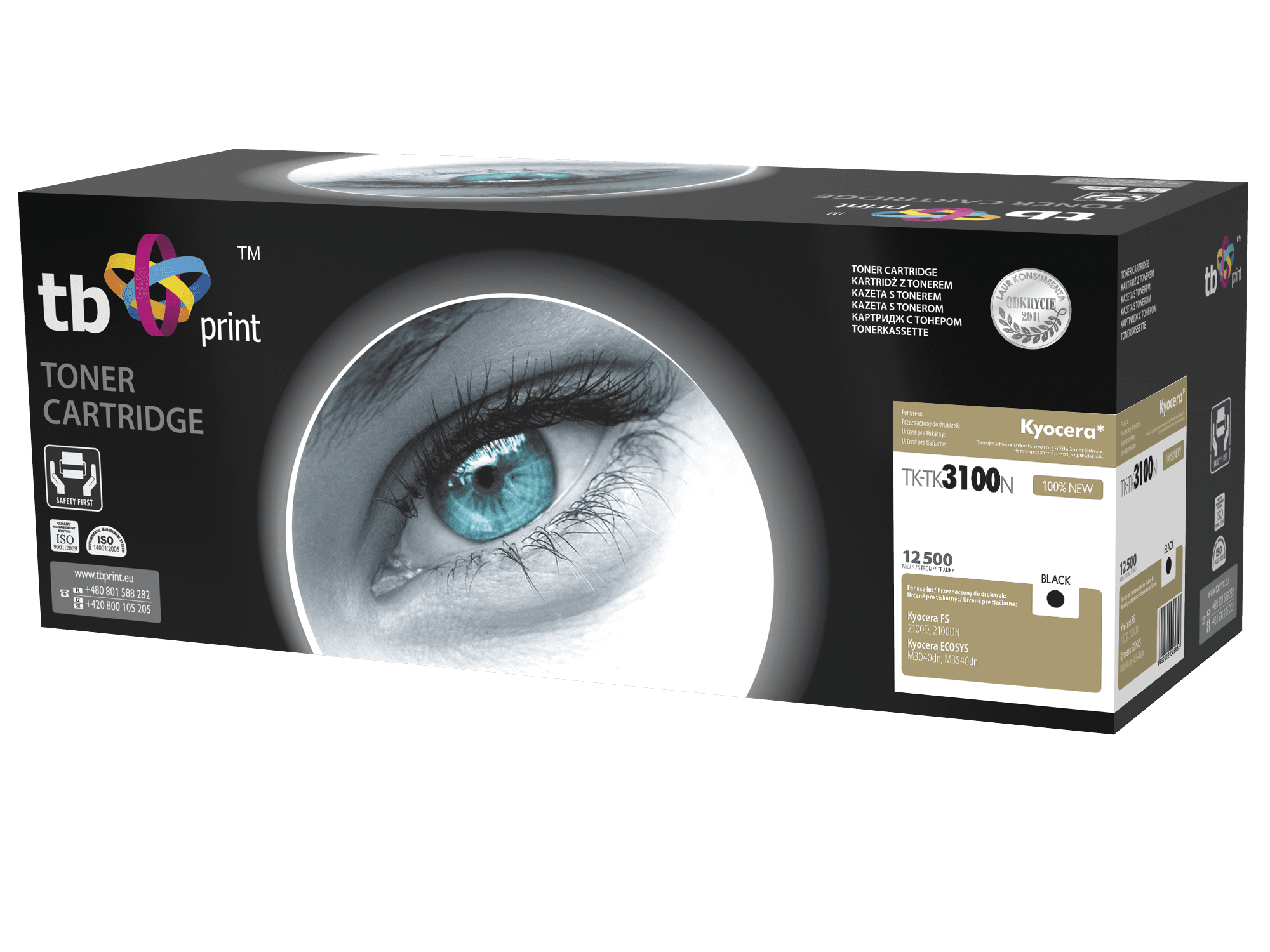 Toner TB kompatibilní s Kyocera TK-3100, Black