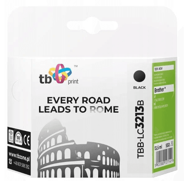 Ink. kazeta TB kompat. s Brother TBB-LC3213B BK