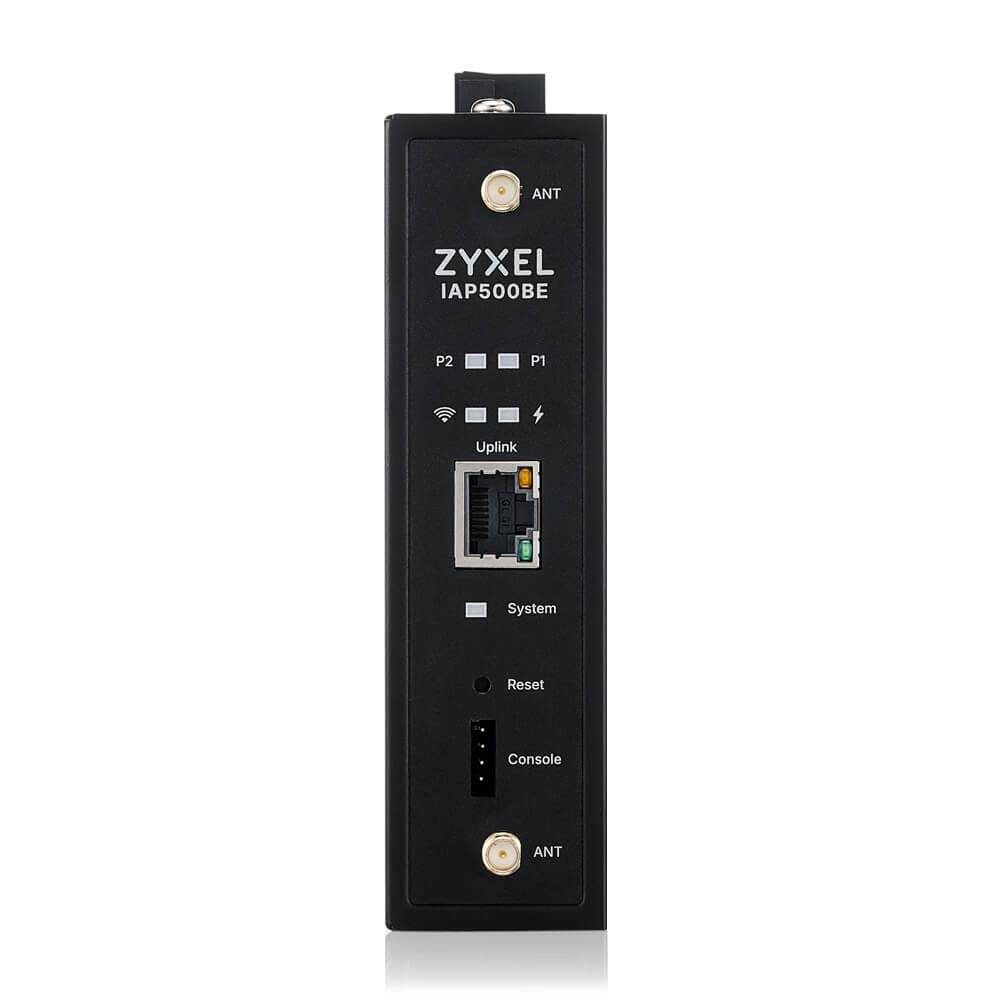 Zyxel IAP500BE, BE5000, Dual Radio 2x2 MU-MIMO, PoE+ (802.3at),DIN Rail Mounted Standalone Nebula