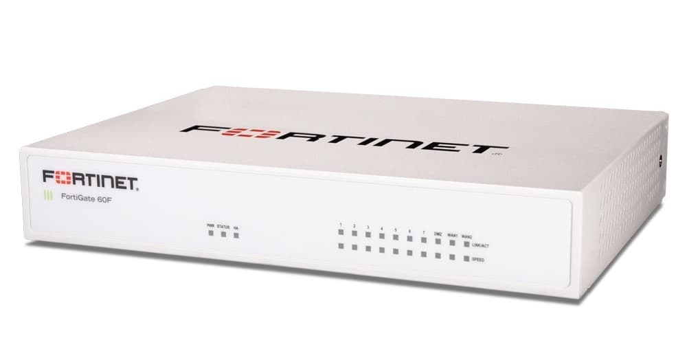 Fortinet FG-60F, FortiGate 60F, HW only