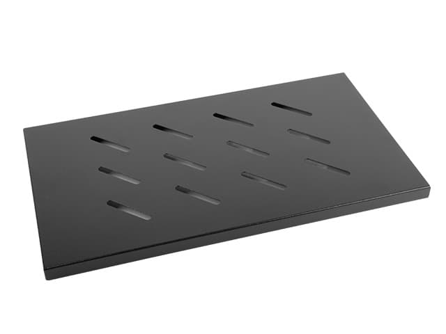 LANBERG 19" PEVNÁ POLICE 1U 465X315MM MAX. NOSNOST DO 120 KG ČERNÁ