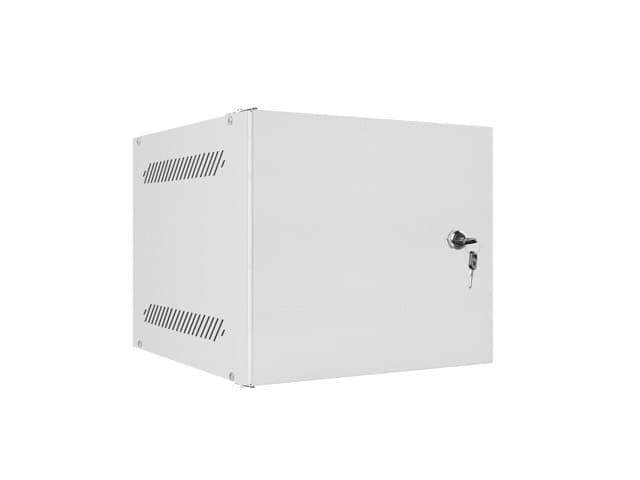 LANBERG RACKOVÁ SKŘÍŇ 10" NÁSTĚNNÁ 4U 280X310 PRO VLASTNÍ MONTÁŽ S KOVOVÝMI DVEŘMI ŠEDÁ -FLAT PACK