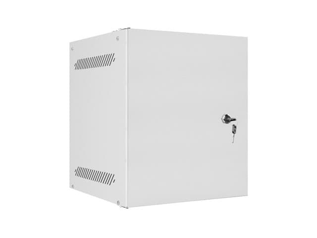 LANBERG RACKOVÁ SKŘÍŇ 10" PRO MONTÁŽ NA STĚNU 6U 280X310 PRO VLASTNÍ MONTÁŽ S KOVOVÝMI DVEŘMI ŠEDÁ
