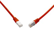 SOLARIX 10G patchkabel CAT6A SFTP LSOH 0,5 červený