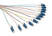 Pigtail 9 125 LCupc SM OS 1,5m, balení 12ks barvy