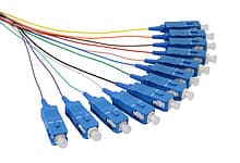 Pigtail 9 125 SCupc SM OS 1,5m, balení 12ks barvy