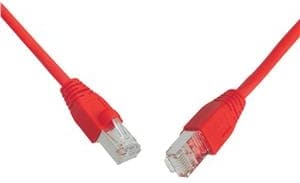 Patchkabel S FTP,Cat6,2xRJ45, 7m červený
