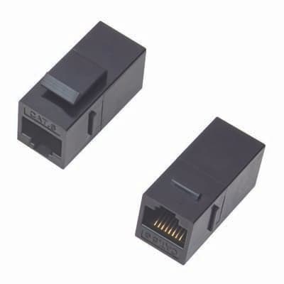 DATACOM Spojka panel UTP 2 x RJ45 (8p8c) Cat6,přímá,plast