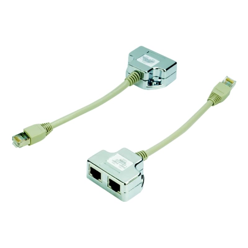 DATACOM "Y" adaptér STP CAT5E PC PC+TEL